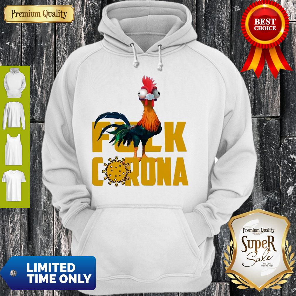 Awesome Chicken Hei Hei Fuck Coronavirus Shirt