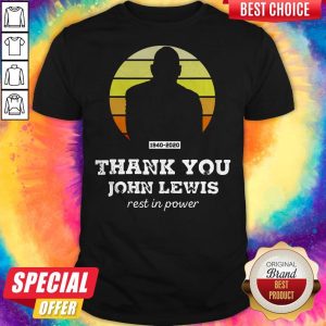 Congressman John Lewis Thank You Rest In Power Shirt