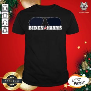Great Biden Harris Sunglasses Patriotic Aviator Graphic T-Shirt