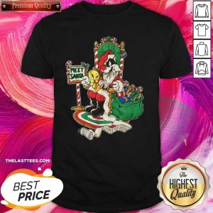 Happy Meet Santa Merry Christmas Shirt