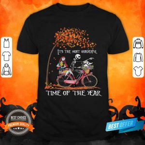 Jack Skellington Sally And Zero It’s The Most Wonderful Time Of The Year Halloween Shirt