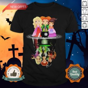 Halloween Hocus Pocus Witch Water Reflection Shirt