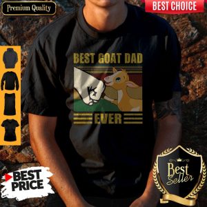 Funny Beat Goat Dad Ever Vintage Father's Day Shirt