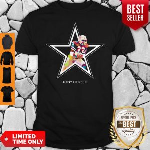Tony Dorsett 33 Dallas Cowboys Football Art Shirt
