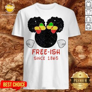 Disney Minnie Mouse Black Free-ish Since 1865 Shirt