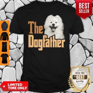 Funny Samoyed The Doggfather Father's Day Shirt