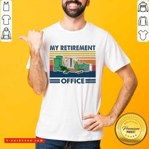 Official My Retirement Office Vintage Shirt