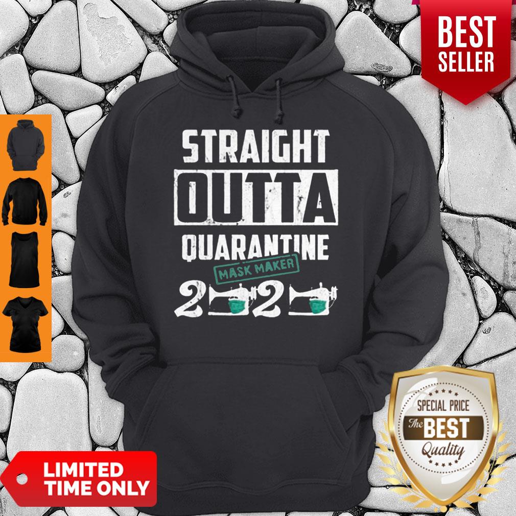 Premium Straight Outta Quarantine Mask Maker 2020 Shirt