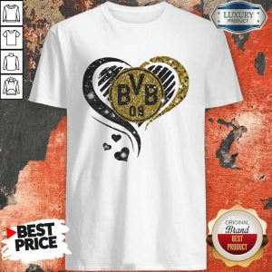 Love Borussia Dortmund Hearts Diamond Shirt