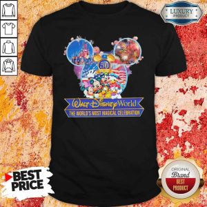 50th Anniversary Walt Disney World the World’s Most Magical Celebration Shirt