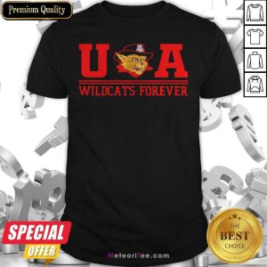 Funny Ua Wildcats Forever Association Hat Black Shirt