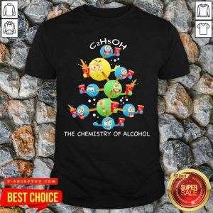The Chemistry Of Alcohol Christmas Shirt
