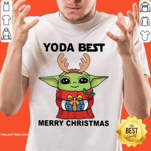 Nice Yoda Reindeer Best Merry Christmas Shirt