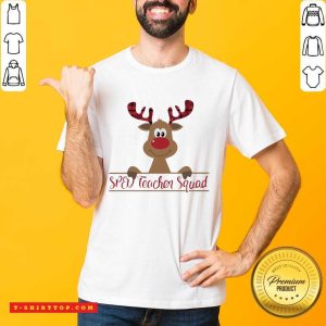 Reindeer Sped Teacher Squad Christmas Shirt