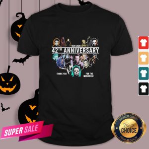 Halloween Michael Myers 1978 2020 42th Anniversary Thank You For The Memories Shirt