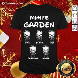 Funny Mimi’s Garden Groot Anna Oliver Jack Jonathan Amber Shirt