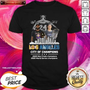 Hot Kobe Bryant Los Angeles Lakers City Of Champions 2020 Nba Final Champions 2020 World Series Champions Shirt