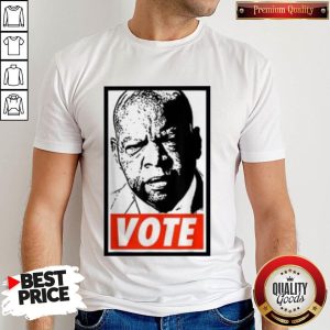 Pretty Details about John Lewis Vote Shirt