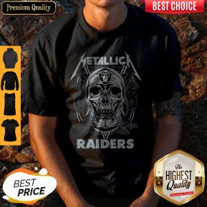 Official Skull Metallica Raiders Shirt