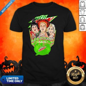 Nice Hocus Pocus Mtn Dew Shirt