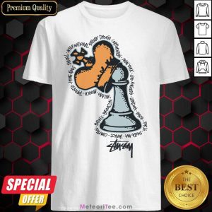 Original Stussy Merch Hidden Pawn Shirt