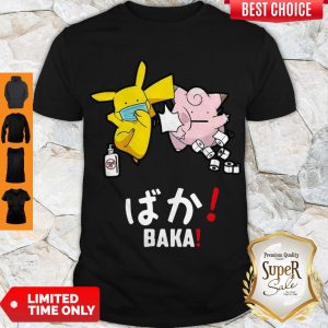 Beautiful Pikachu Slap Jigglypuff Mask COVID 19 Toilet Paper Baka Shirt