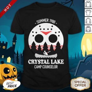 Jason Voorhees Summer 1980 Crystal Lake Camp Counselor Shirt