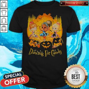 Girls Dancing For Candy Halloween Shirt