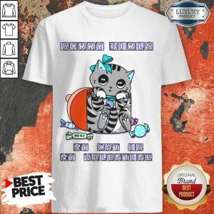 Furious Sorry Girls My 8 Cat Is My Valentine Shirt