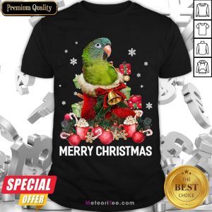 Funny Parrot Ornament Decoration Christmas Tree Tee Xmas Gifts Shirt