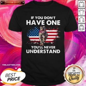 American Flag If You Don't You'll Never Understand Shirt