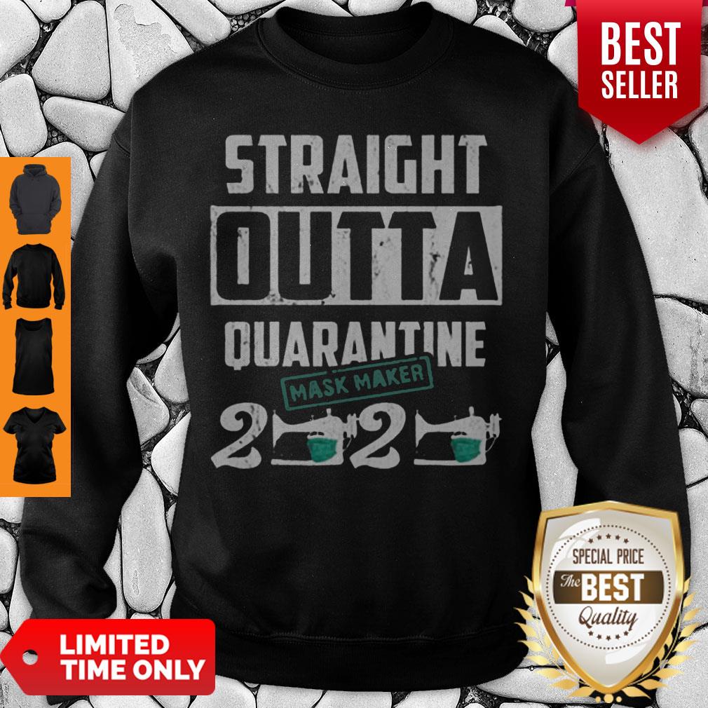 Premium Straight Outta Quarantine Mask Maker 2020 Shirt