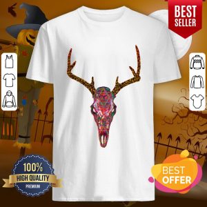 Lakota Shaman Bull Sugar Skull Day Dead Dia De Los Muertos Shirt