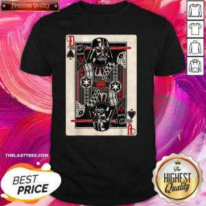 Love Star Wars Darth Vader King Of Spades Graphic Shirt