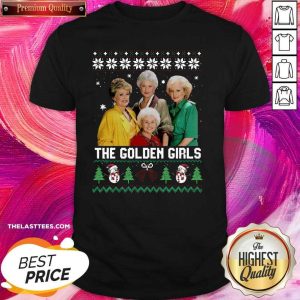 Pretty The Golden Girls Ugly Merry Christmas Shirt