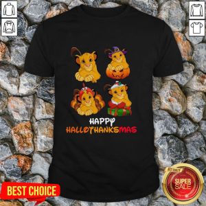 Lion King Simba Happy Hallothanksmas Shirt