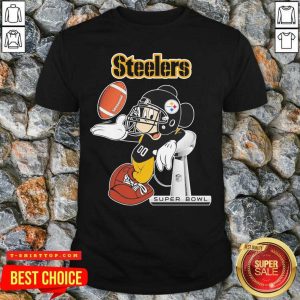 Mickey Mouse Pittsburgh Steelers Super Bowl Shirt