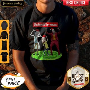 Official Schwifty Mas Rick And Morty And Joker Dancing Shirt