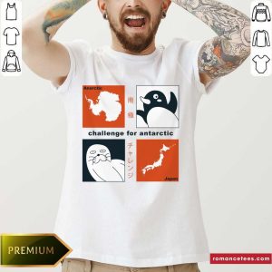 Penguin The Universe Challenge For The Antarctic Japan Shirt
