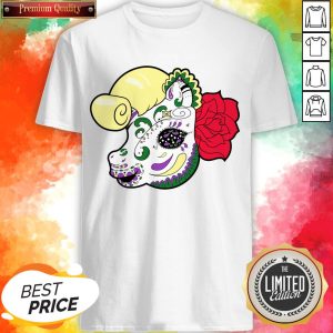 Sugar Skull Pony Day Of The Dead Dia De Muertos Shirt