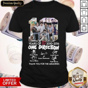 One Direction Thank You For Everything Signature Shirt
