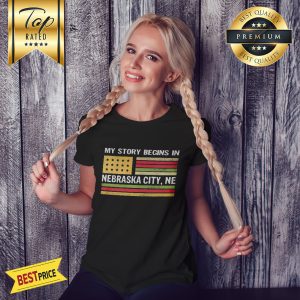 My Story Is Begins In NEBRASKA CITY Nebraska Shirt
