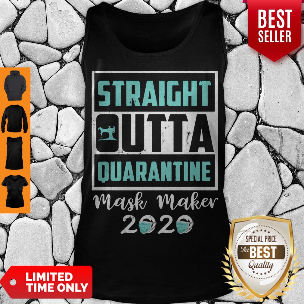 Awesome Straight Outta Quarantine Mask Maker 2020 Unisex Shirt