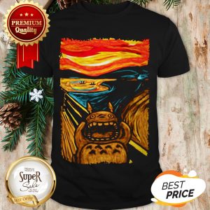 Totoro Le Cri Studio Ghibli Vincent Van Gogh Shirt