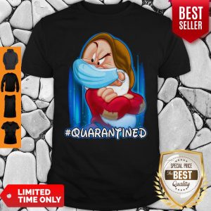 Official Grumpy Face Mask Quarantined Shirt