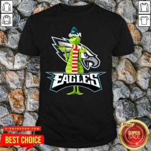 The Grinch Philadelphia Eagles Christmas Shirt