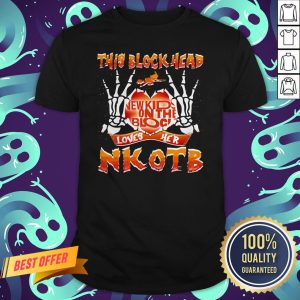 This Block Head New Kids On The Block Loves Her Nkotb Halloween Shirt