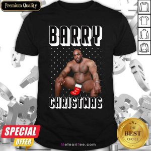 Awesome Barry Wood Merchandise Ugly Christmas Shirt