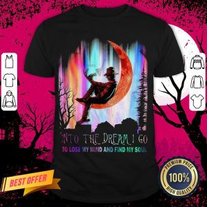 Freddy Krueger Horror Movie Into The Dream I Go To Lose My Mind And Find My Soul Shirt