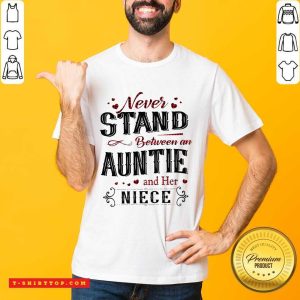 Awesome Never Stand Between An Aunt And Her Nice T-shirt